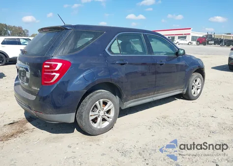 2016 Chevrolet Equinox Ls из США, поврежденный, VIN 2GNALBEKXG1143917